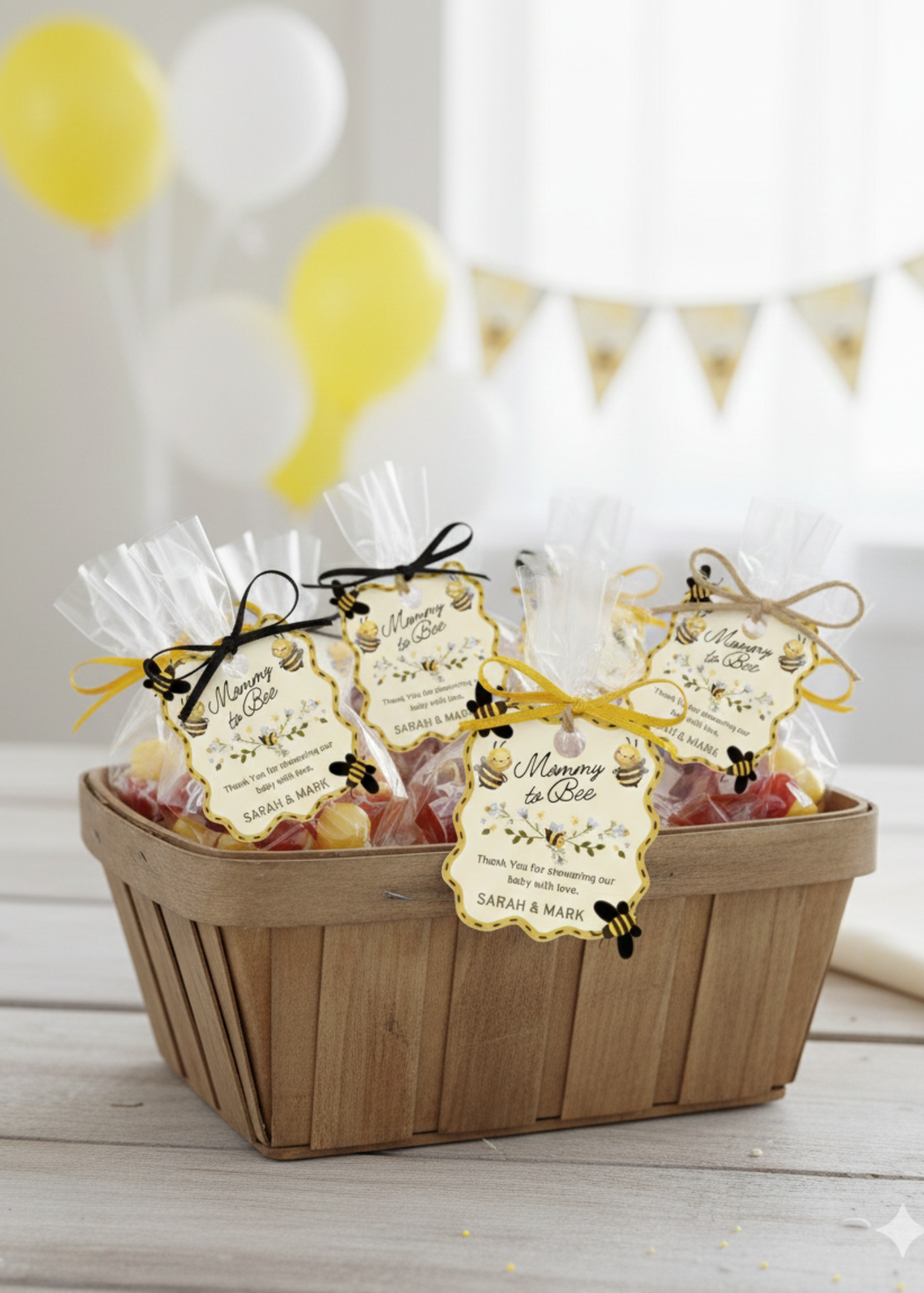 Mommy to Bee Baby Shower Bundle *Instant Download* Editable In Canva