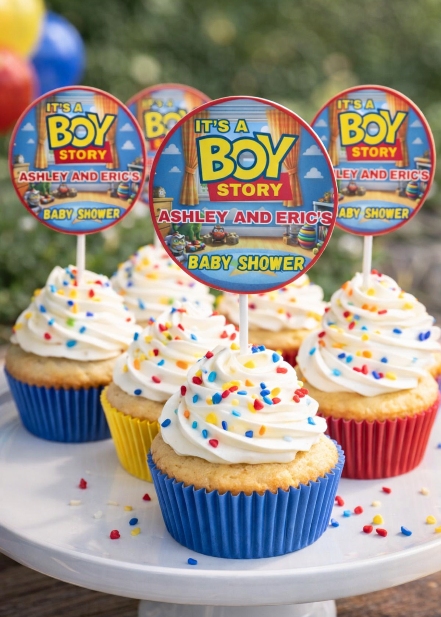 It's a Boy Story Baby Shower Bundle *Instant Download* Editable In Canva