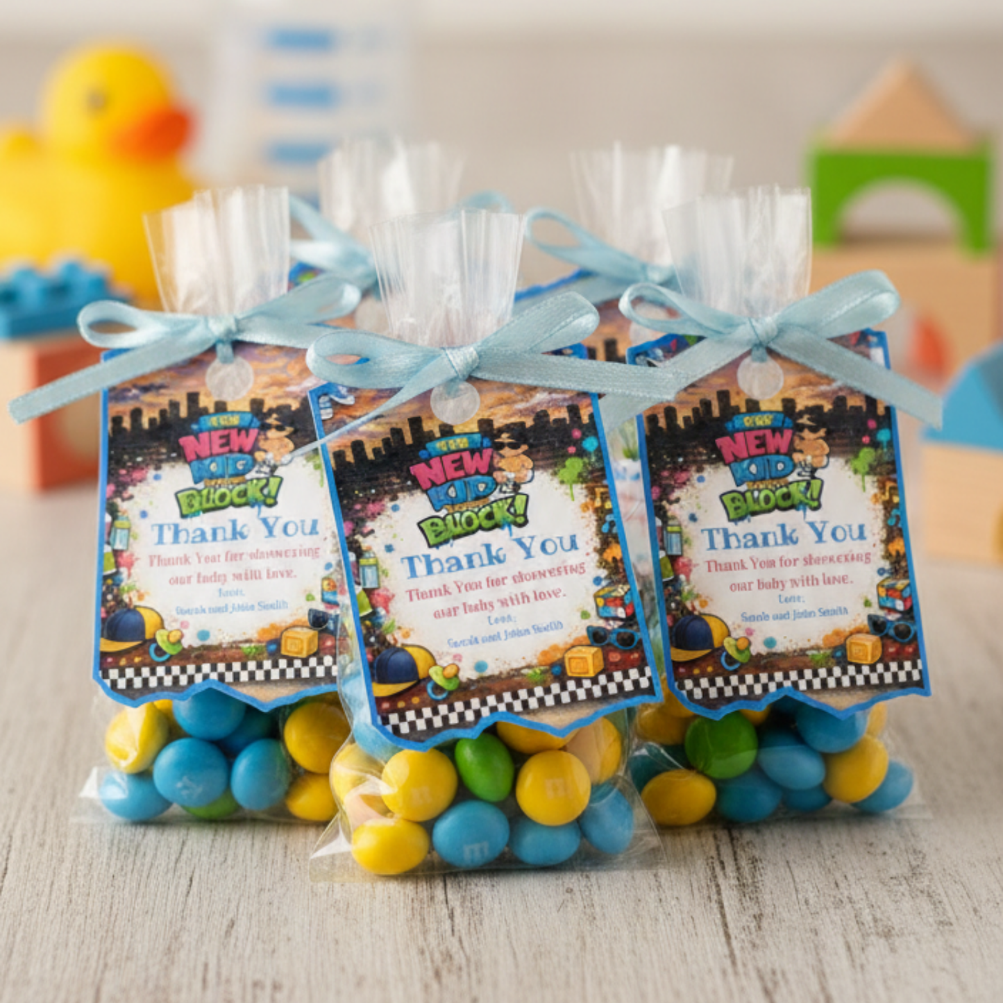 New Kid on the Block Baby Shower Bundle *Instant Download* Editable In Canva