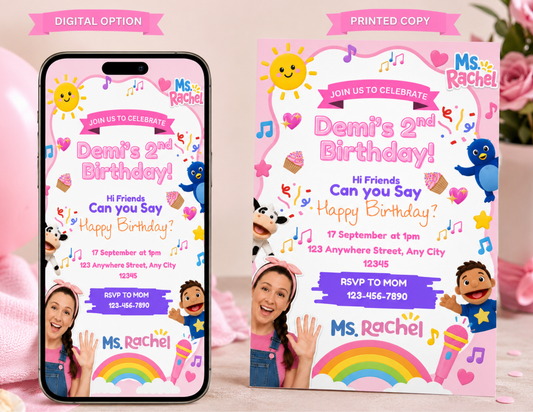 Ms Rachel Invite